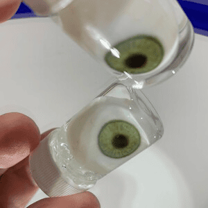 Lentes de contacto protésicos/cosméticos